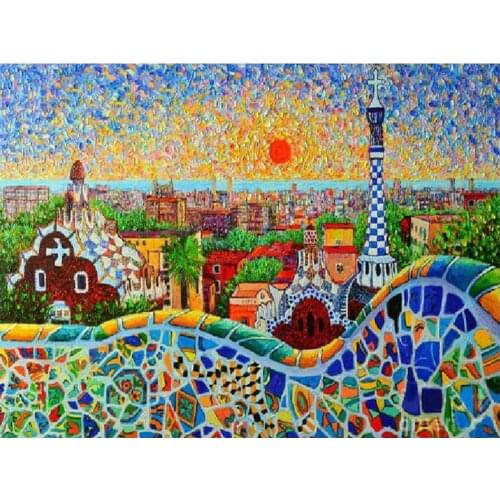5D Diamond Painting Full Drill Square/Round Landscape Picture of Rhinestones Diamond Embroidery Full Set Cross Stitch Art
