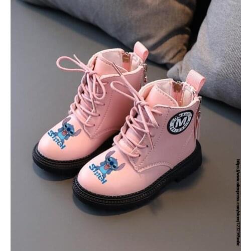 Autumn new Fashion Childrens shoes Children Kid Girls Boys Ankle Sport Zip Short Boots Bootie Casual Shoes 1-6 years old