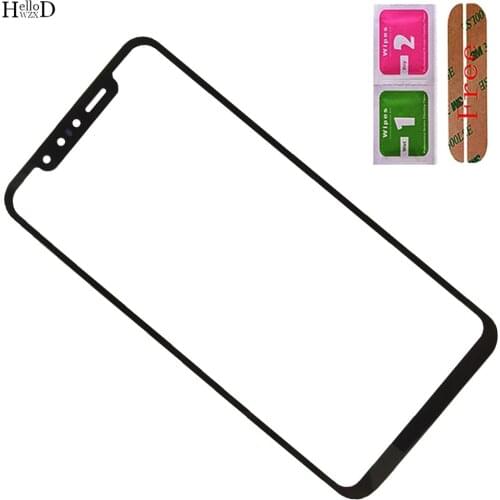For LG G4 G4 Mini G4S G5 G6 G7 G8 G8S G8X Thinq LCD Front Glass Outer Glass Replacement Cover With OCA Glue
