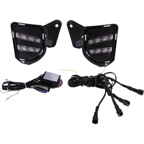 For To Toyota Hiace 2014-16 light LED fluorescent lamp DRL lamp anti fog model