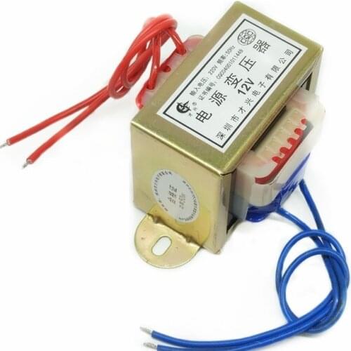 E-50W Type 50W Transformer 50VA EI66-36 220V to 12V AC AC12V 4A Power Transformer