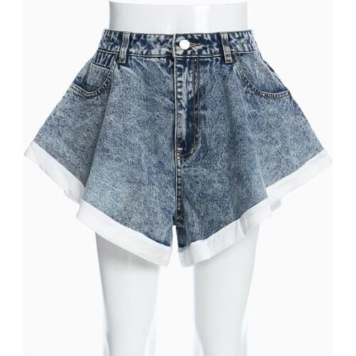 Женские джинсовые шорты Johnature China At AliExpress