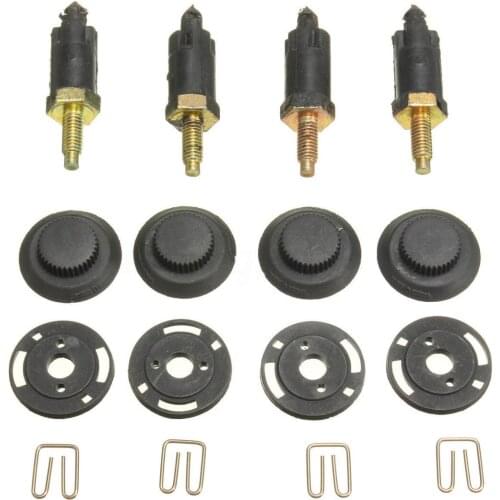 JX-LCLYL 8pcs HDI Engine Cover Bolt Bonnet Hood Clip Kit For Peugeot 307 406 Citroen