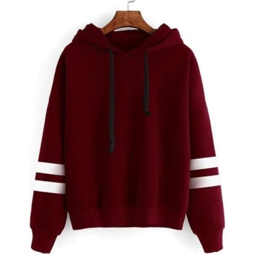 Nice Autumn Women Hoodie Casual Long Sleeve Hooded Pullover Sweatshirts Hooded Female Jumper Women Tracksuits Sportswear