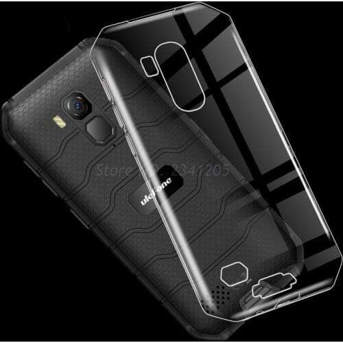 Soft Black TPU Case For Ulefone Armor X7 Etui Back Cover Transparent Phone Case Silicone For Ulefone Armor X7 Pro Celular 5.0"