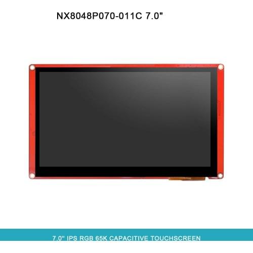 Nextion Intelligent P Series:NX8048P070-011C 7"Capacitive Touchscreen Without Enclosure HMI TFT LCD Module Display