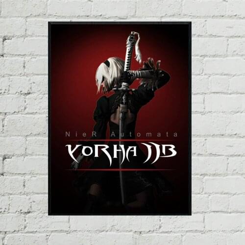 Nier Automata Video Game Poster Canvas Print Wall Painting Home Decoration