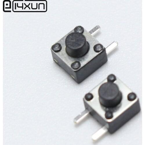 25pcs 4.5*4.5*5mm 2pin Tact Switch 4.5x4.5x5mm 2p Side Pin Micro Push Button Tactile Switchs