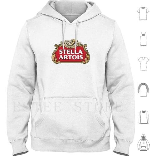 Nice Stella Hoodies Long Sleeve Stella Artois Stella Artois Beer Bier Pils Drunk Drinking Carlsberg Jupiler