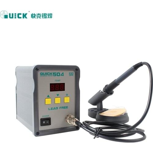 220V High-frequency Lead-free Soldering Station 504 Digital Electromagnetic Iron 90W Can Replace 203H