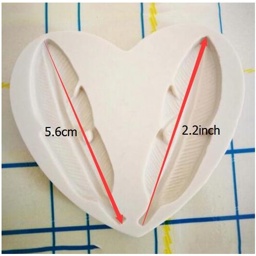 Cake Mould 1 pc leaf grass Silicone Mold Sugarcraft Chocolate Cake Baking Icing Wedding Decoration Romantic Daisy Fondant Tool