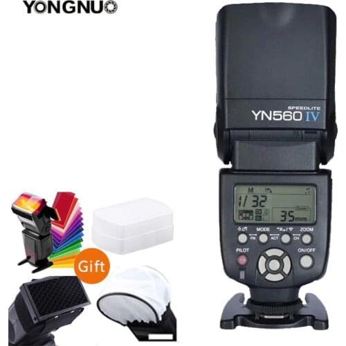YONGNUO YN560IV YN560-IV YN560 IV Wireless Flash Speedlite YN560-TX II Trigger For Canon Nikon Olympus Pentax Fuji Camera