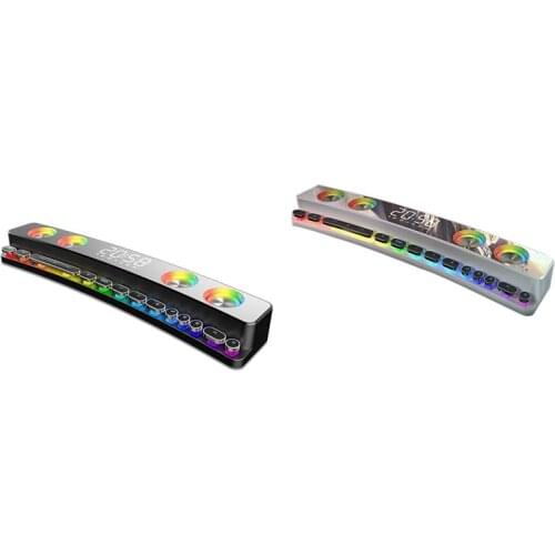 Bluetooth Game Speaker Soundbar USB 3D Stereo Subwoofer AUX FM Indoor