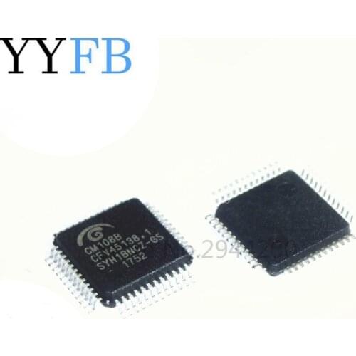 Frequency chip CM108AH CM108BQFP48 usb sound card to analog audio output