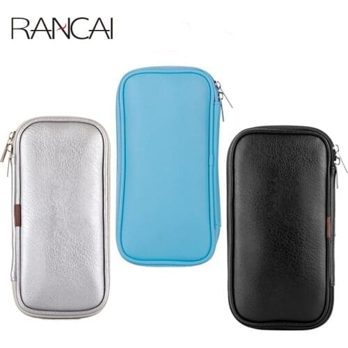 RANCAI 1Pcs Makeup Brushes Case Cosmetic Bag Empty Portable Holder Organizer Pouch Pocket Brush Beauty Bag Makeup Tools