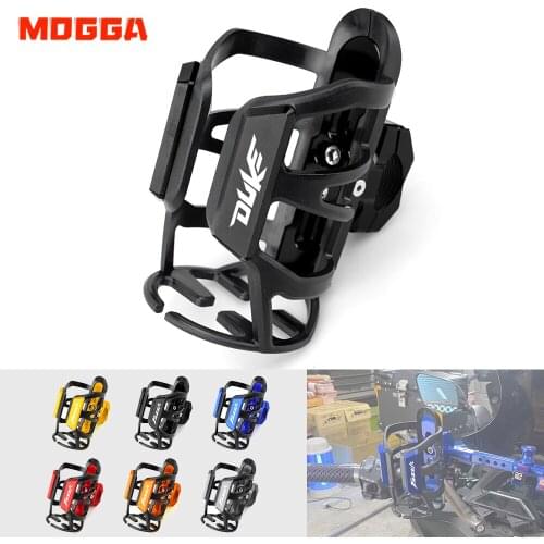 For KTM DUKE 125 200 250 690 790 1050 1090 1190 1290 DUKE790 RC 390 Motorbike Beverage Water Bottle Cage Drink Cup Holder Sdand
