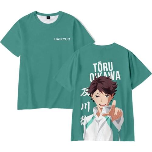 Haikyuu T Shirt Men/women 3D Printed Tee Shirt Male Kpop Plus Size 4XL Short Sleeve High Street Spring Summer Clothes O-neck