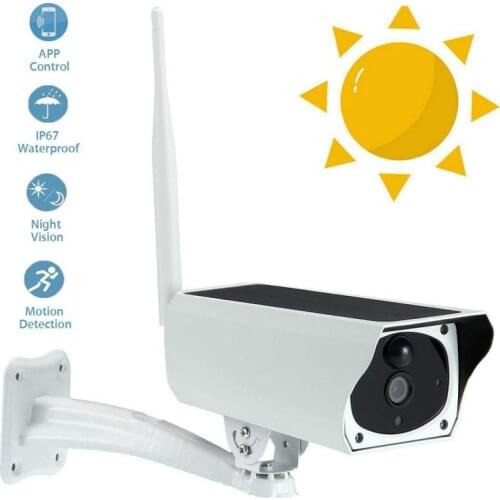 HD 1080P solar power Wireless IP Camera Wifi Waterproof Infrared CCTV Surveillance Camera Long Standby PIR motion Detection Cam