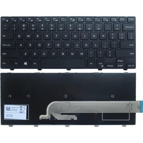 New for Dell Inspiron 14-3000 Serie 3441 3442 3443 3451 3452 3458 3459 5447 14-3450 3470 3460 3480 5448 5441 Keyboard English US