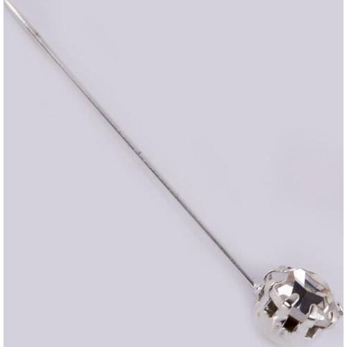 Single Stone Scarf Clips