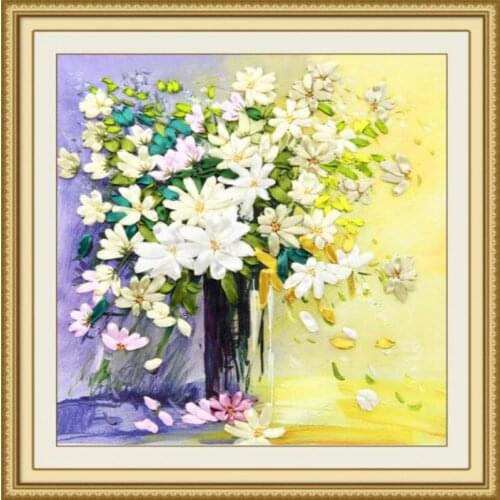 Factory wholesale suitable for all age groups, embroidery sets, customized services, ribbon embroidery, hand sewing kits