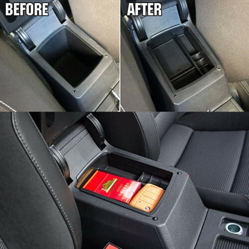 For Golf 7 Golf Mk7 VII 5G GT I R 2013-2017 Car Center Console Tray Practical Accessories