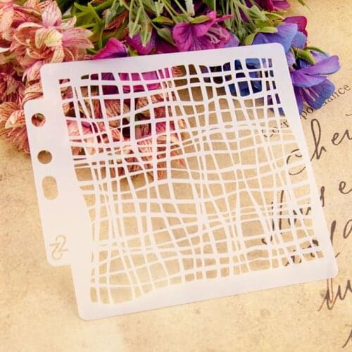 Lattice Layering Stencils for Diy scrapbook/photo album Decorative Embossing coloring,painting stencil,home decor