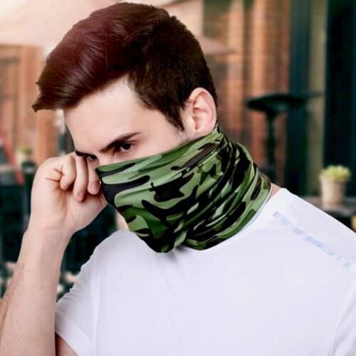 Face Scarf Bandana Balaclava Men Women Neck Bibs For Anti-Dust Windproof Biking Hiking Face Covers