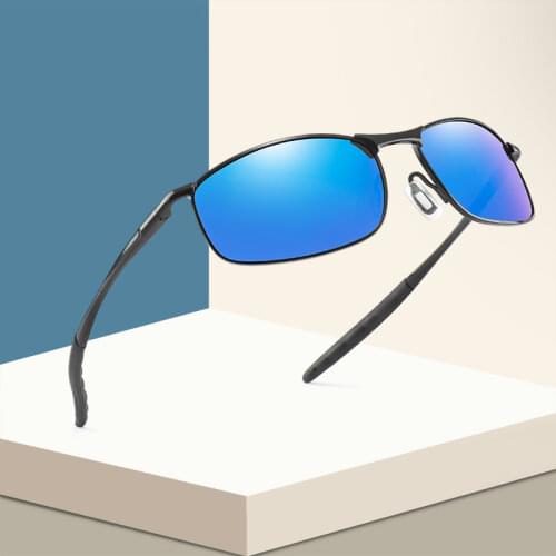Men Polarized Sunglasses Classic Square Frame Shades Brand Design Men Driving Sun Glasses UV400 Eyewear lentes de sol hombre