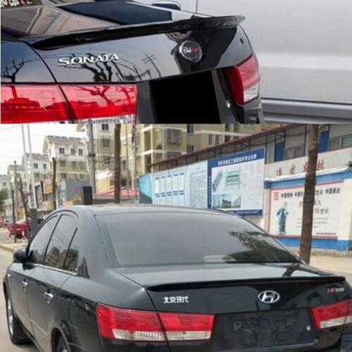For Hyundai Sonata N20 Spoiler 2005 2006 07 08 09 2010 High Quality ABS Material Car Rear Trunk Wing Sport Accessories Body Kit