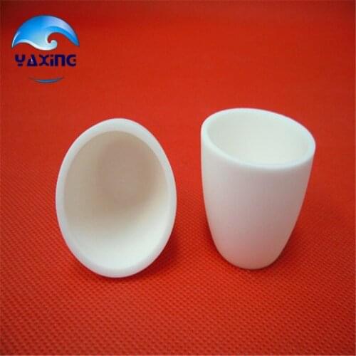 Upper dia 26x 18mm 5ml arc-shaped 99% pure high alumina corundum crucible / Al2O3 ceramic crucible / Sintered crucible