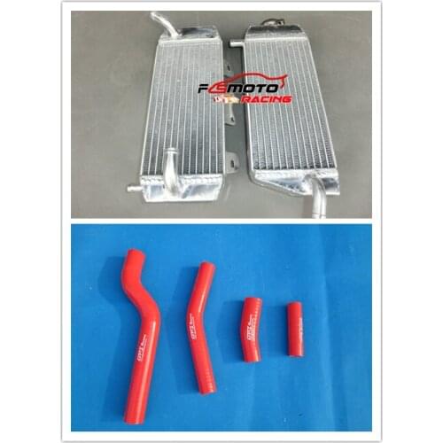 Aluminum Radiator + Silicone Hose For Yamaha YZF450 YZ450F 2006