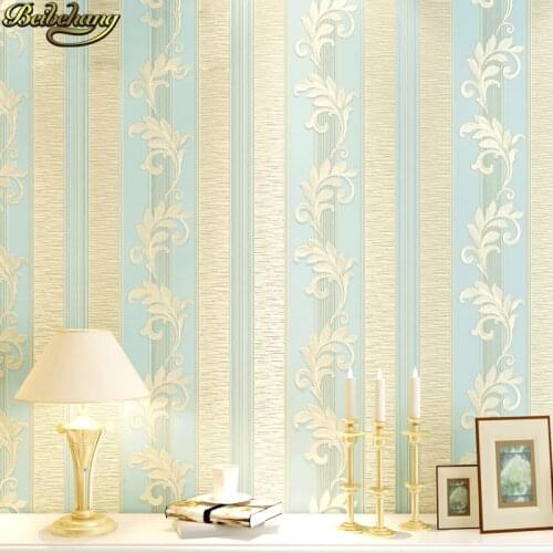 Beibehang papel de parede 3D European retro Luxury Damascus Embossed wallpaper for walls 3 d Home Decor living room wall paper