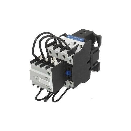 CJ19-43 24V Coil 43A 3 Pole 1NO Switch Over Capacitor AC Contactor