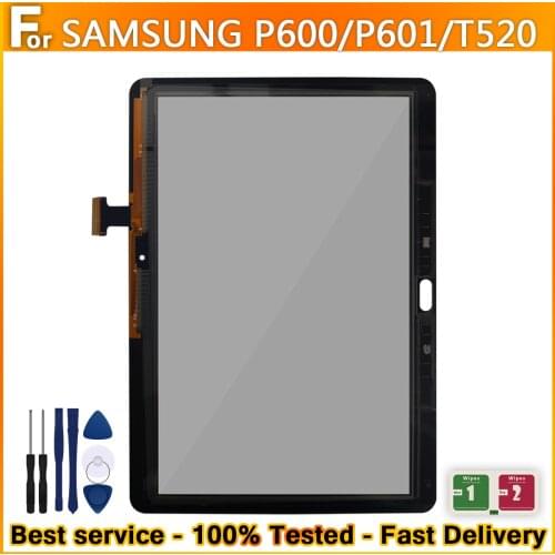 For Samsung Galaxy Note 10.1SM- P600 P601 P605 SM-T520 T525Touch Screen Glass Panel Replacement Touch Screen