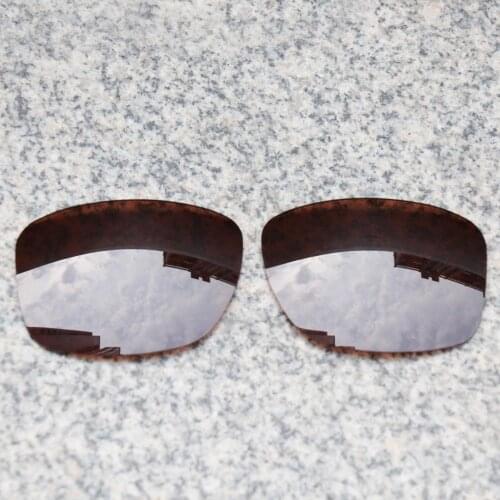 E.O.S Polarized Enhanced Replacement Lenses for Oakley Jupiter Squared Sunglasses - Earth Brown Polarized