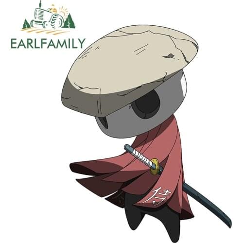 EARLFAMILY 13cm x 10cm For Hollow Cartoon Decal Funny Car Stickers Creative Windows Trunk Motorcycle Waterproof Car Assessoires