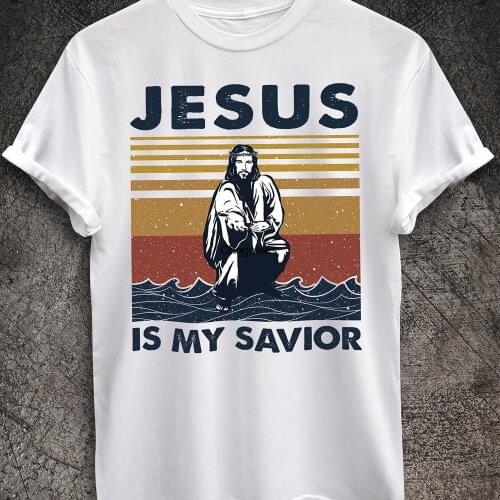 Jesus Is My Savior Vintage Christian T shirt