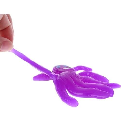 HX5D Novelty Relieve Stress Ocean Animals Dolphin Octopus Turtle Sticky Squeezing Decompression Cure Toy Gift