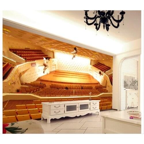 Customized 3d photo wallpaper 3d TV wallpaper murals Europe type 3 d angels setting wall paper living room wallpaper decration