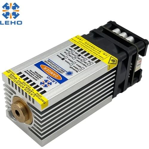 LEHO Actual Power Blue Laser Module CNC15W Laser Head for Engraving and Cutting Module High Efficiency and Light Transmission