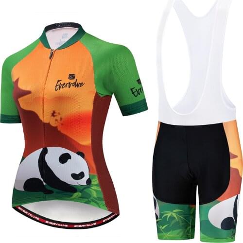Summer Womens City Outdoor Leisure Cycling Wear Shirt Soft and Comfortable Short Sleeve Strap Suit