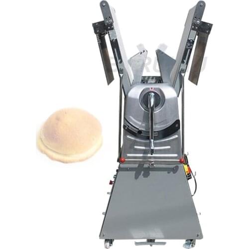 Multifunction Commercial Electric Bread Pastry Dough Shortening Machine Pizza Slicing Maker Roller Press Sheeter Manufacturer