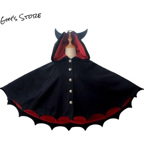 Boy bat cloak, cape costume, movie character, superhero, role playing, Halloween party, role playing