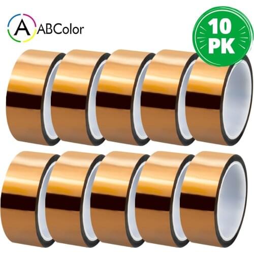Polyimide Tape 30mm 100ft BGA High Temperature Heat Resistant Gold Adhesive Tape 3D Printing Board Protection For Kapton tape