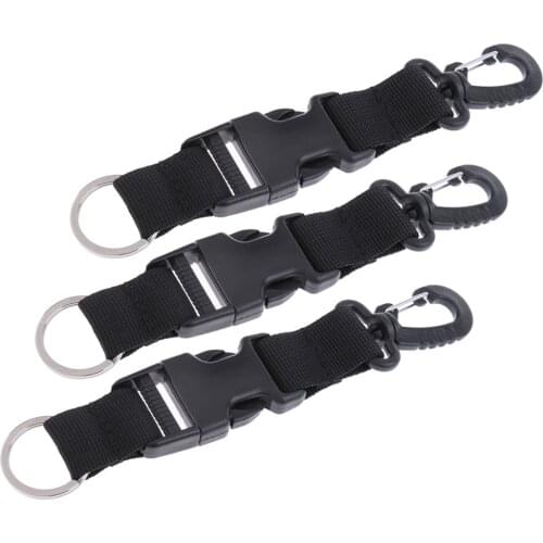 MagiDeal 3PCS Scuba Diving Gear Holder Lanyard Strap w/ Quick Release Buckle