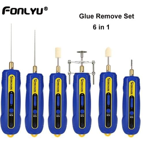 MECHANIC IR10 PRO 6 in 1 OCA Glue Gel Remover Phone Repair Tool Hard Gel Remover Cutter Dry Gel Polarized Remove Rechargeabl