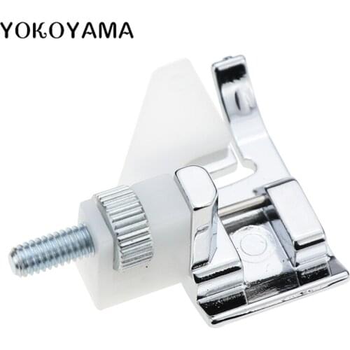 YOKOYAMA Sewing Tool Plastic Blind Stitch Presser Foot Hemmed Presser Foot DIY Household Sewing Machine Parts For Brother Singer