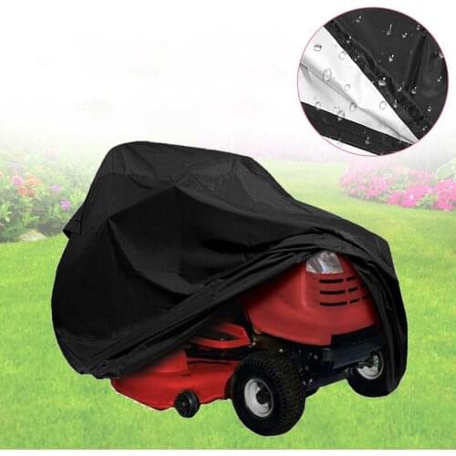 UV Protection Protective With Drawstring Waterproof Sunscreen Anti Freeze Garden Oxford Cloth Tractor Cover Lawn Mower Universal