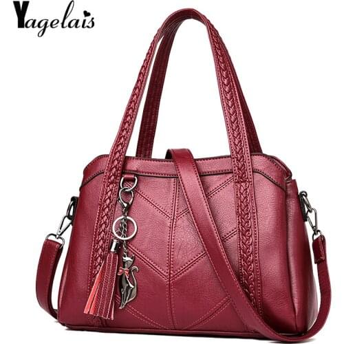 Womens Handbags With Tassel Famous Brands High Quality Shoulder Bag Fashion Letter Crossbody Bags Female bags for women 2019